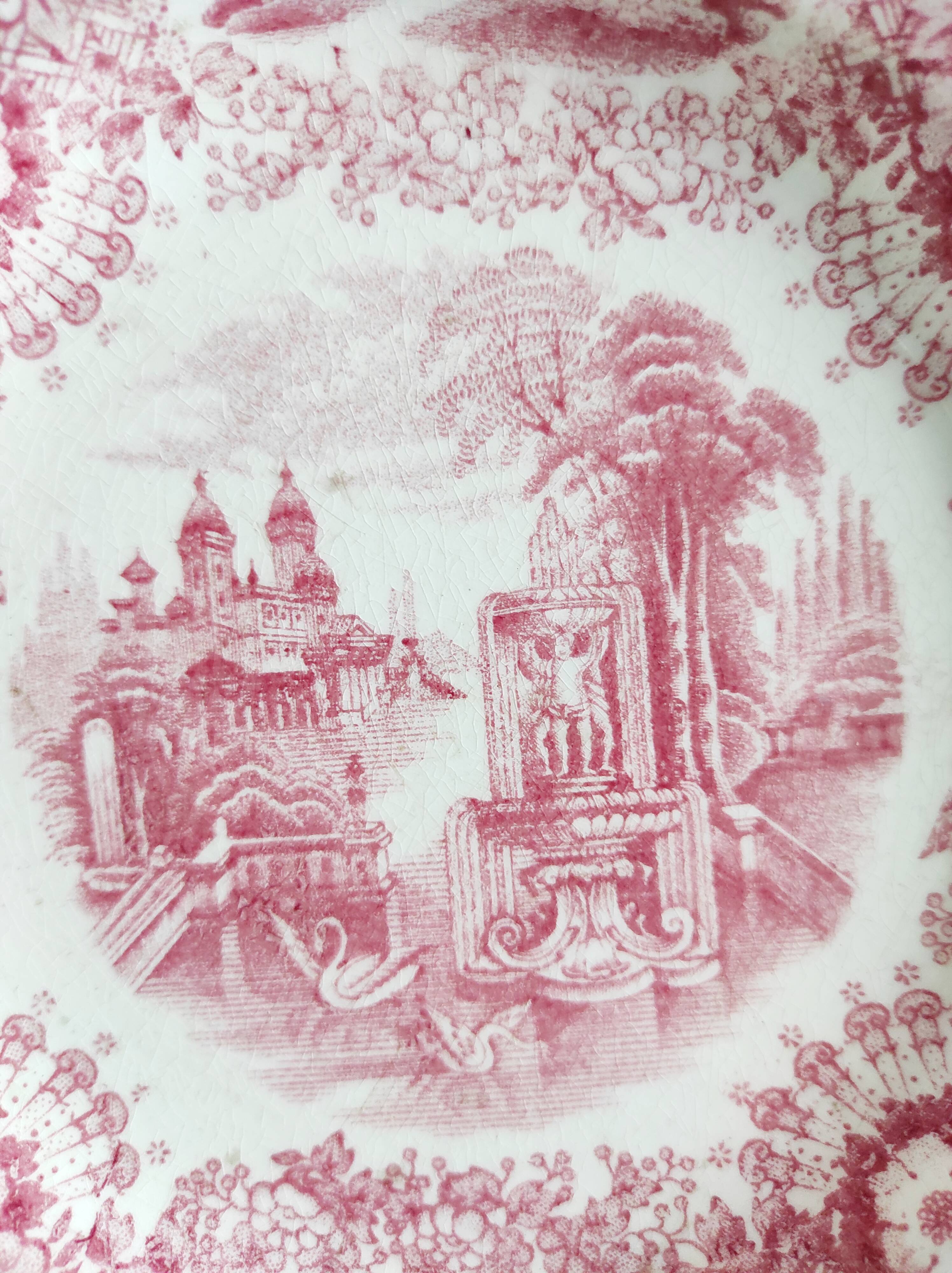 Assiette Faïence Pickman La Cartuja Séville