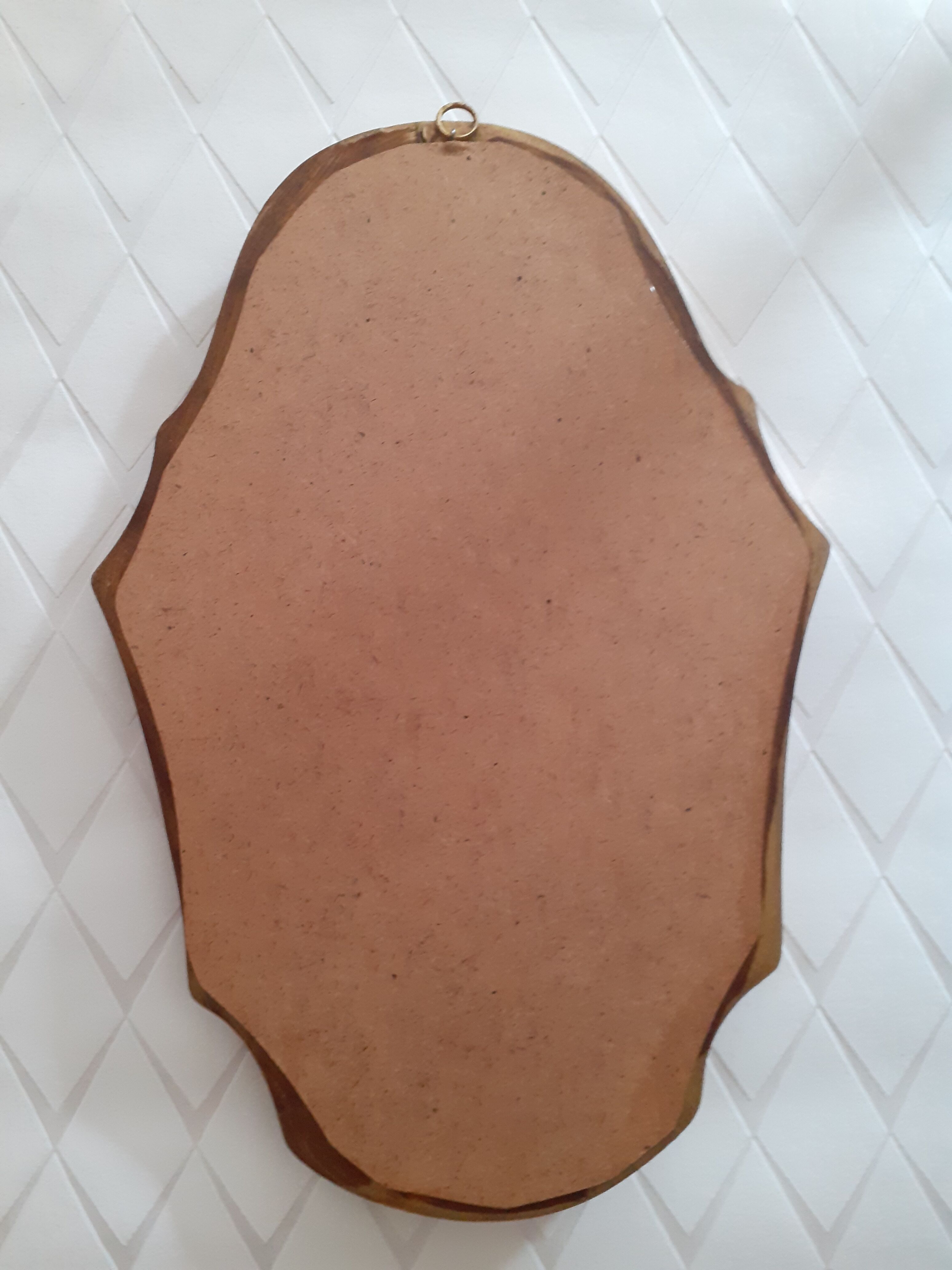 Wood mirror 32x21cm