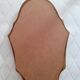 Wood mirror 32x21cm