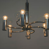 Rare "Propeller"  Chandelier, 1930s