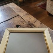 Miroir en bois doré, années 1950