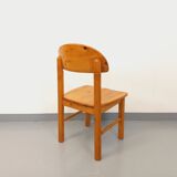 Vintage Scandinavian Rainer Daumiller chair in pine from the 70s