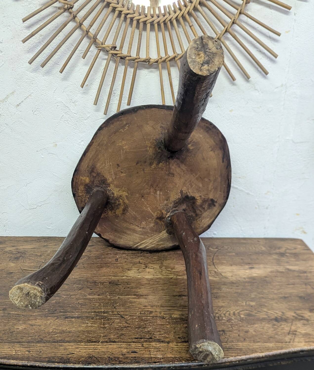Brutalist Free Form Stool 60/70 Vintage 2