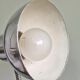 Lampe cocotte industrielle aluminium brossé années 60