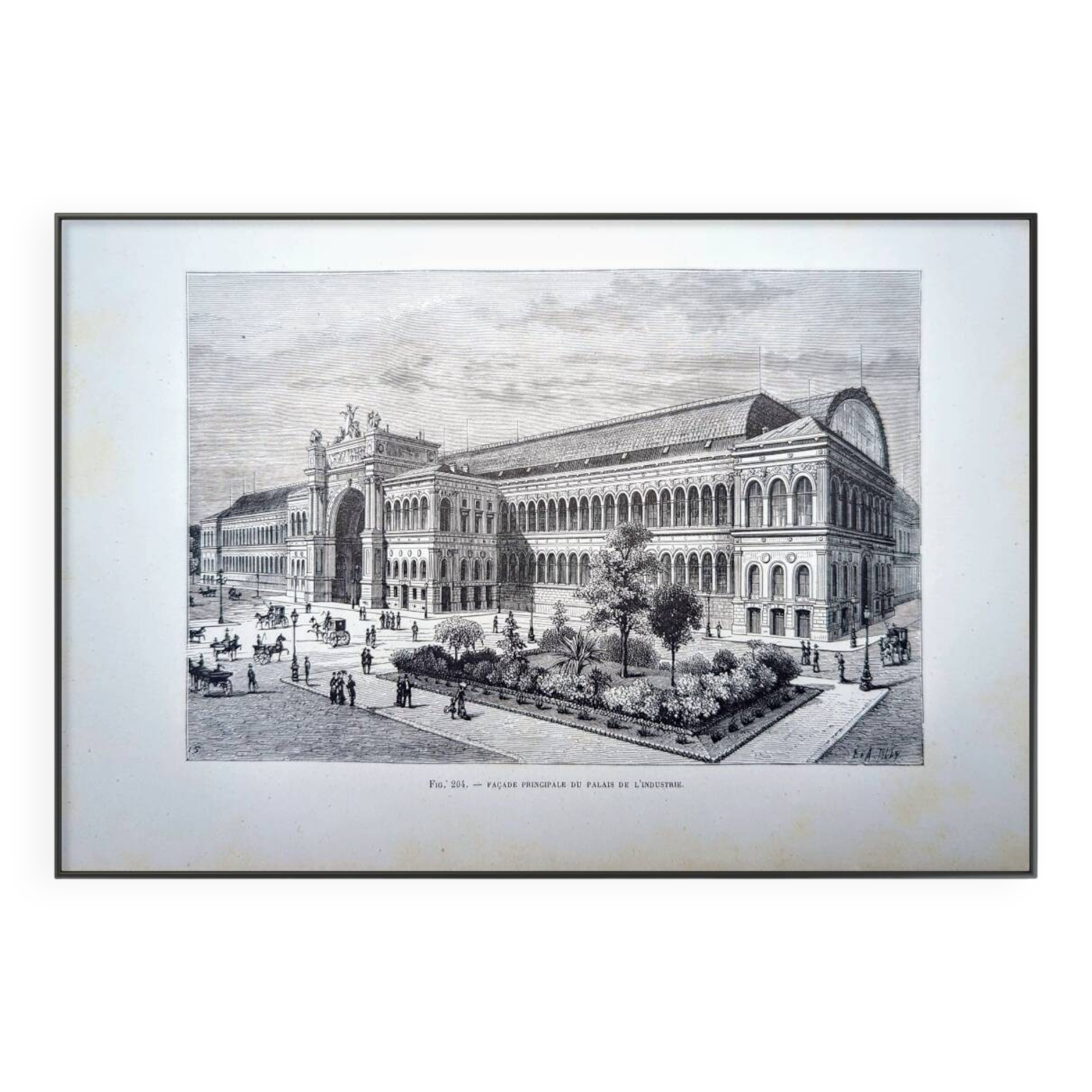 Printed in 1883, Palace of Industry, Paris VIIIth.