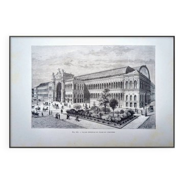 Printed in 1883, Palace of Industry, Paris VIIIth.