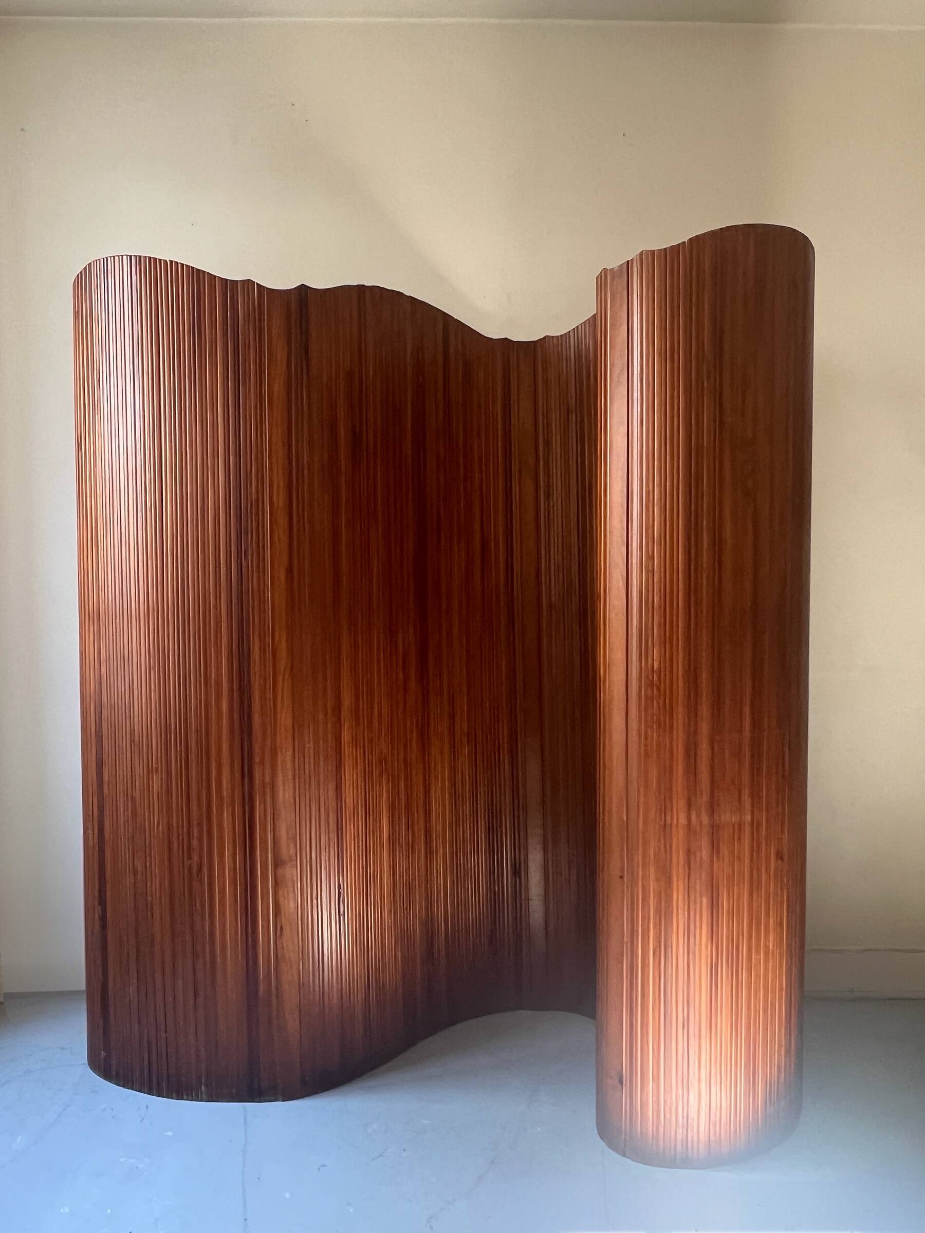 Screen - modular wooden partition by dlg Baumann, SNSA design 1950