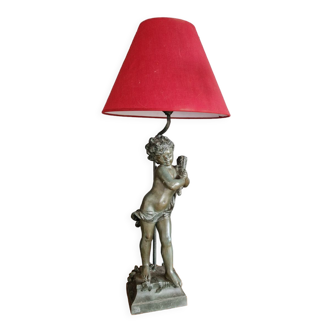 Cherub lamp