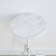 Vintage marble plant stool tripod