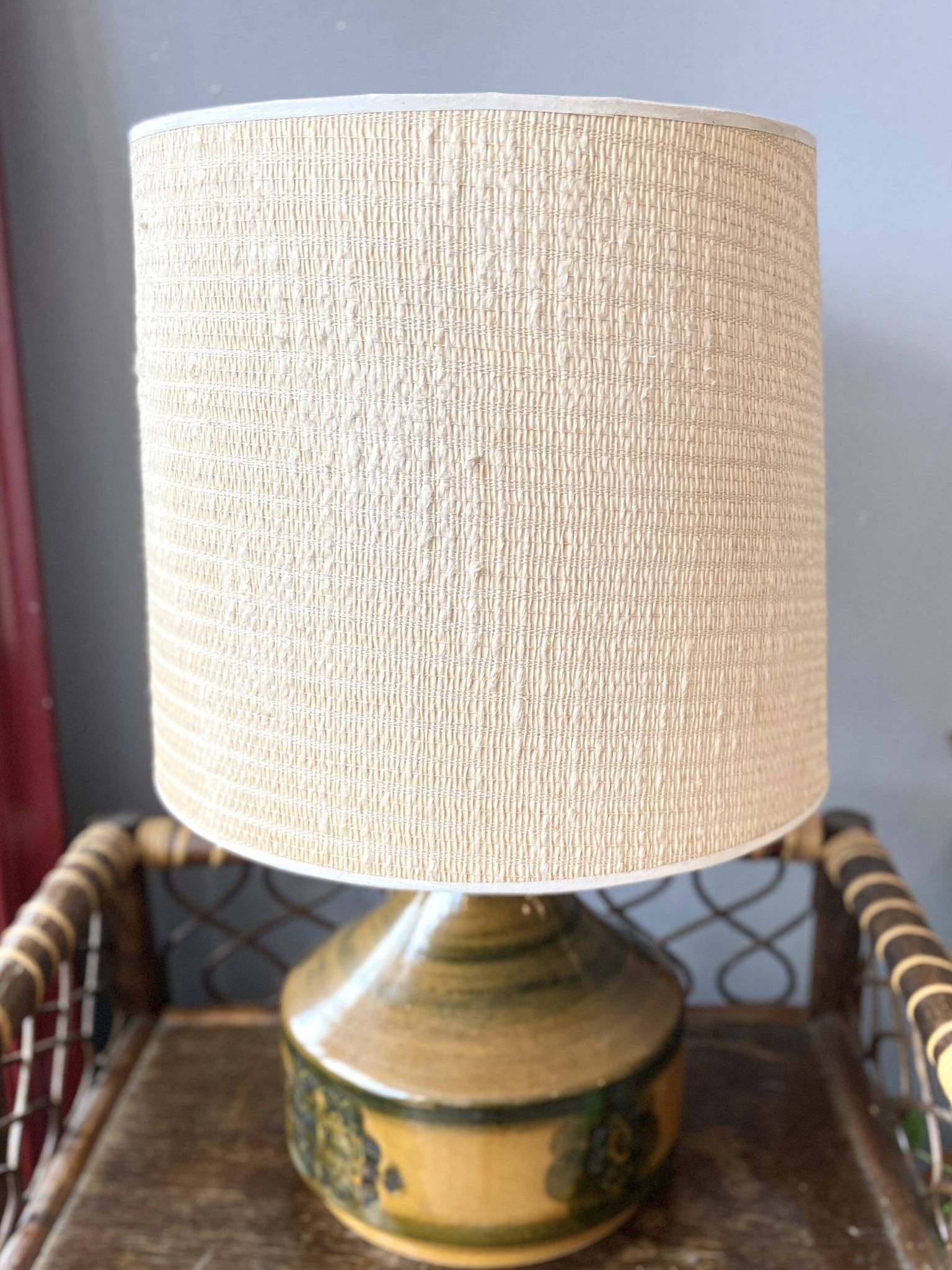 Danish ceramic lamp Hanne Stentoj 1960s