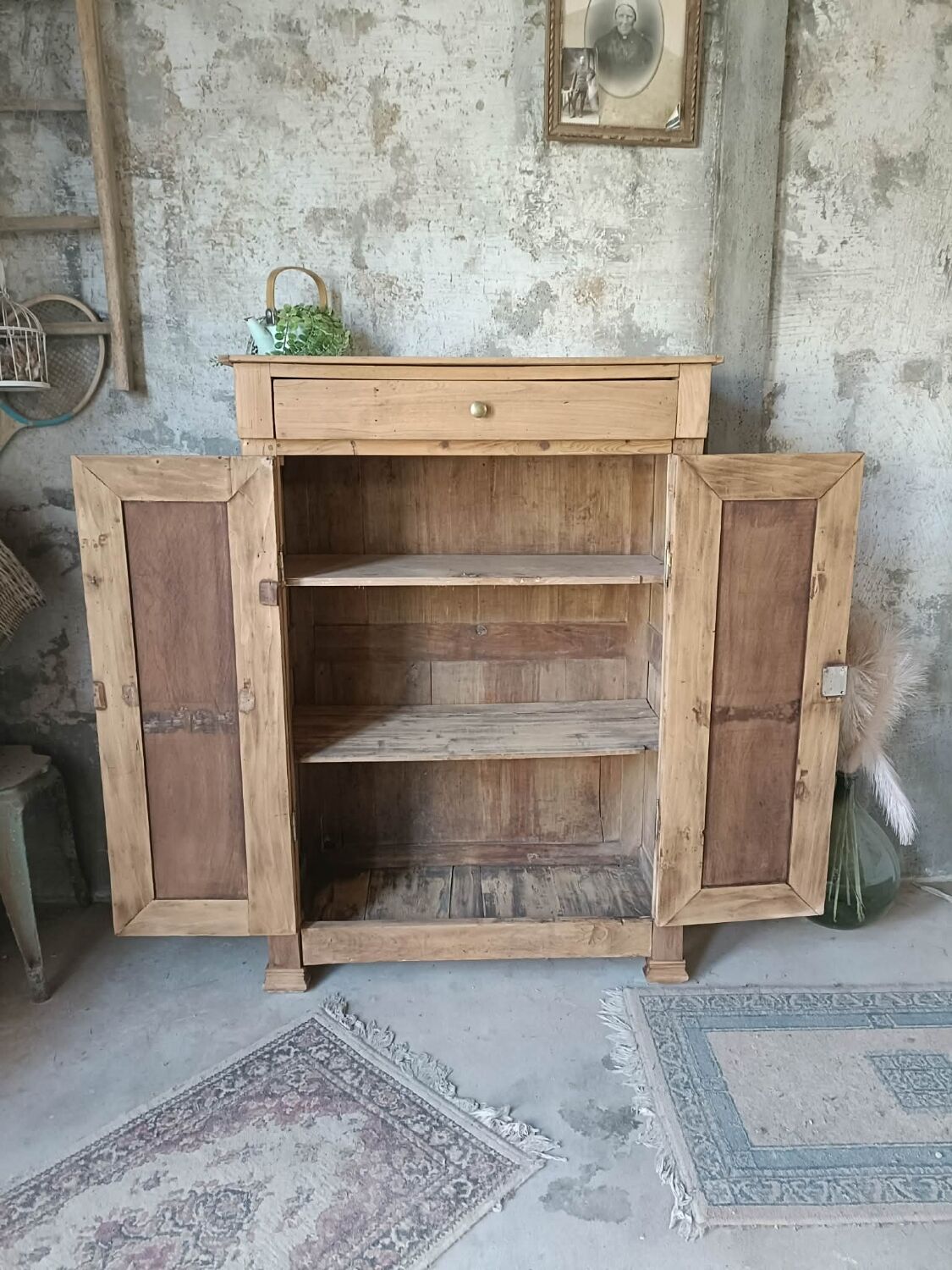Wooden sideboard