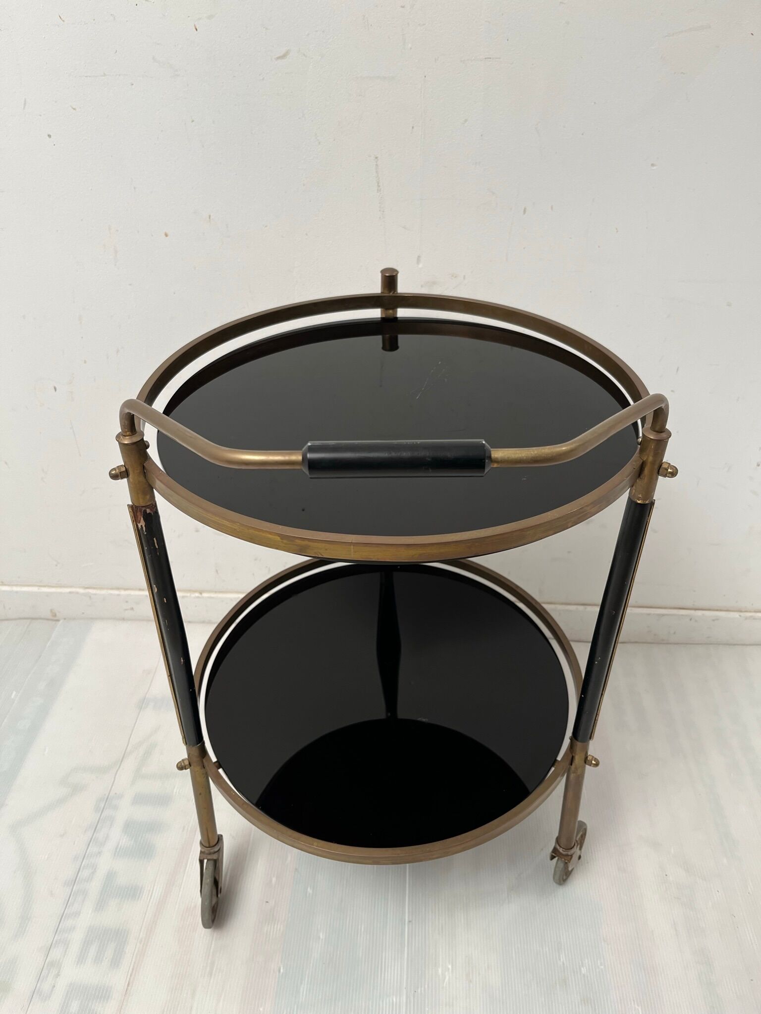 Service bar trolley from the 50s