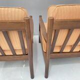 Paire de fauteuils de style scandinave, années 1980