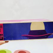 6 vintage plastic egg cups 1960s Schumm Plastic Style new in box