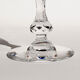 11 champagne flutes on foot in crystal saint louis collection messina model of 1973. stamped