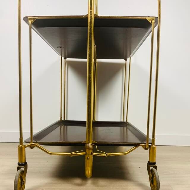 Gerlinol folding bar trolley from the 60s