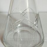Art-Deco crystal decanter early twentieth century