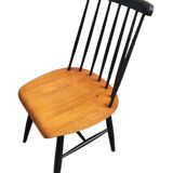Scandinavian Fanett horseshoe chair with 7 rungs