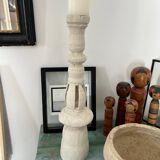 Ancien grand bougeoir indien