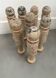 Old wooden skittles game