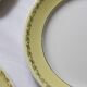 Set of 6 flat plates Luneville, Libourne model, vintage French
