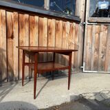 Vintage teak side table – Scandinavian design – 1960s