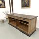 Large Antique Pine Trading Counter