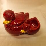 Salerons duck earthenware St Clément from 1950