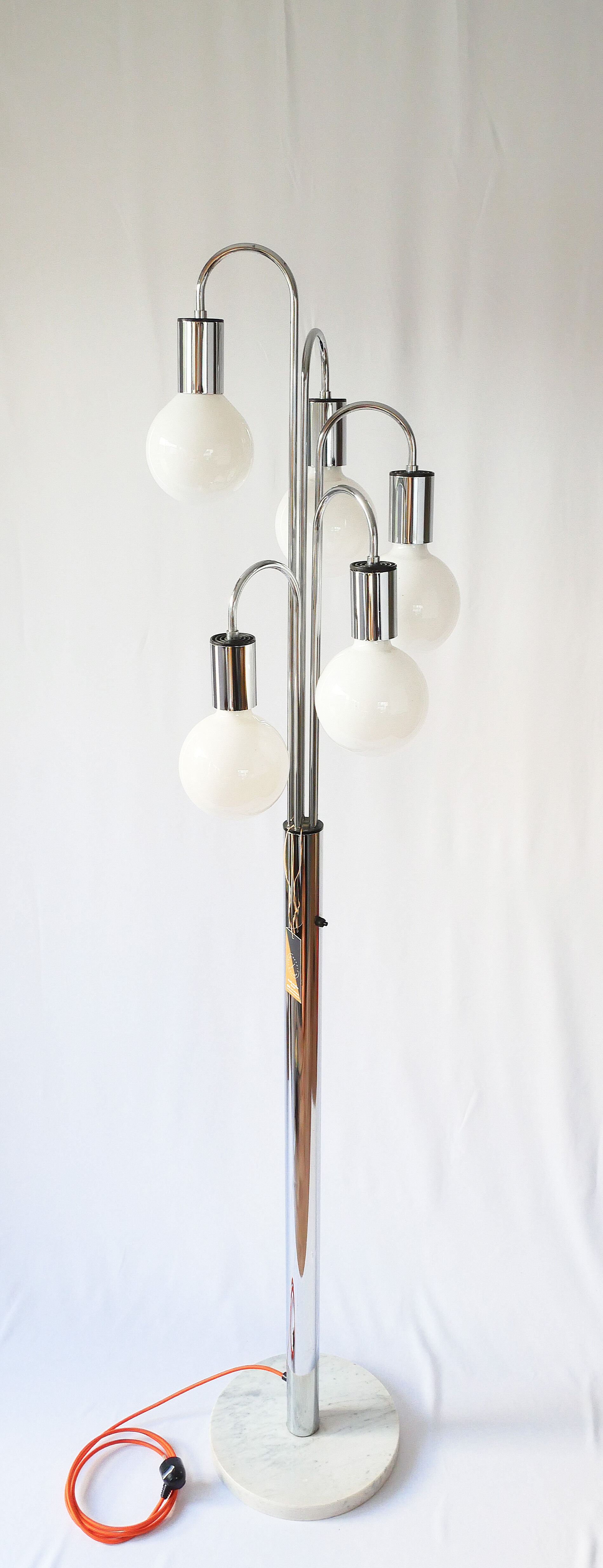 Floor lamp 5 bulbs 70s