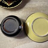 Alsatian ceramic lunch set