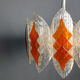 Acrylic space age chandelier by Marbach Leuchten, Germany, 1960s