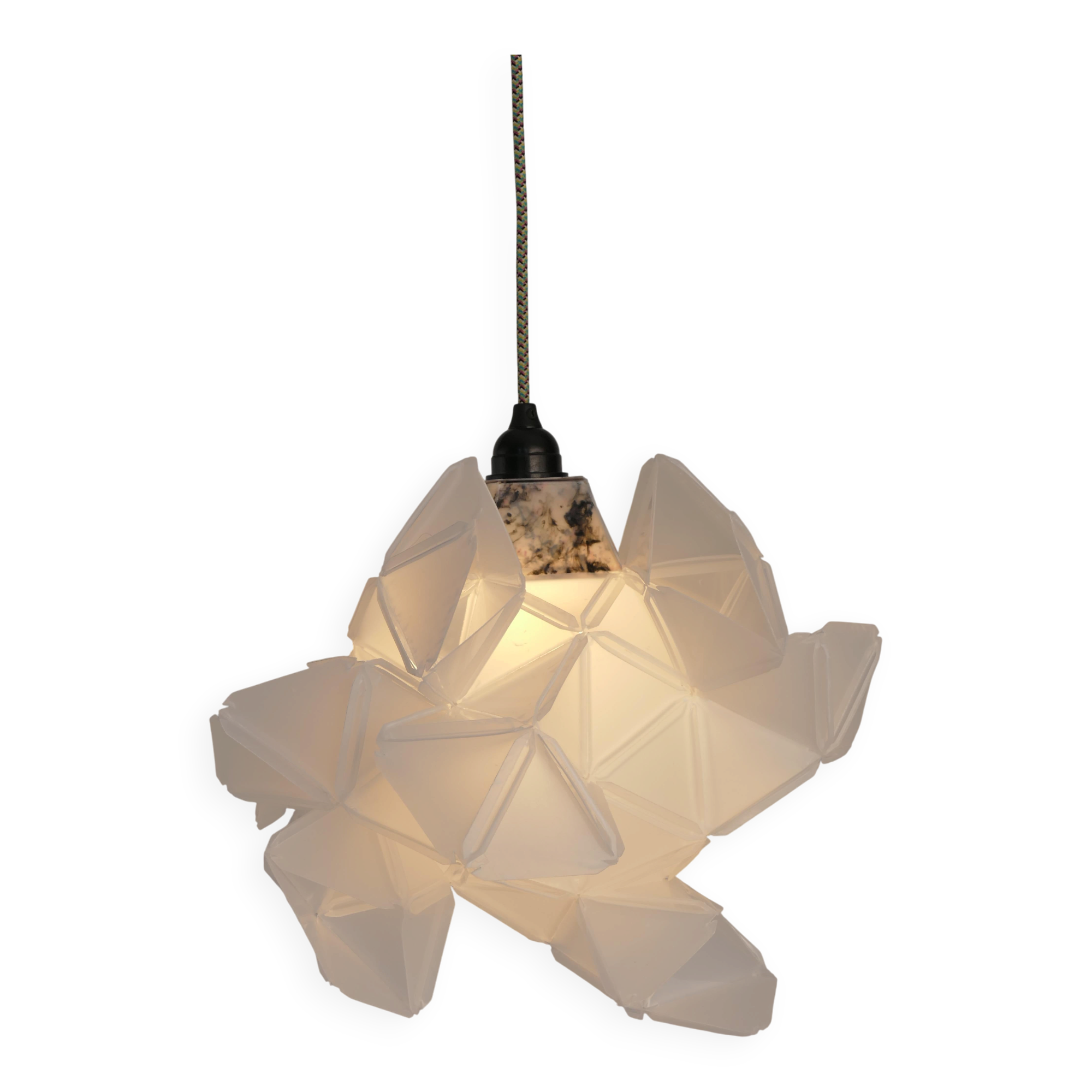 Labyrinth, Hazy, Artisan Table Lamp Light Sculpture, By Republiken