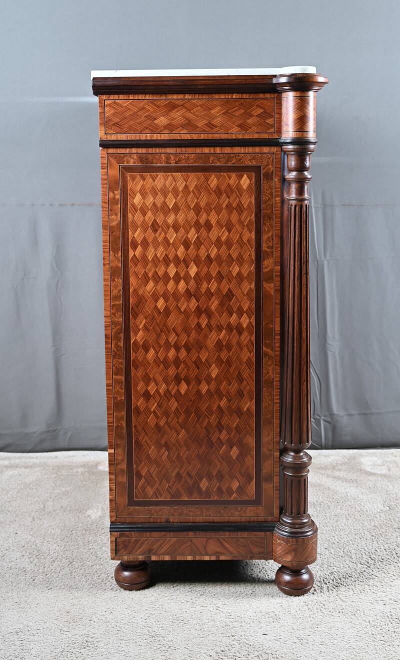 Support Furniture in Precious Wood Marquetry, Napoleon III period – Milie