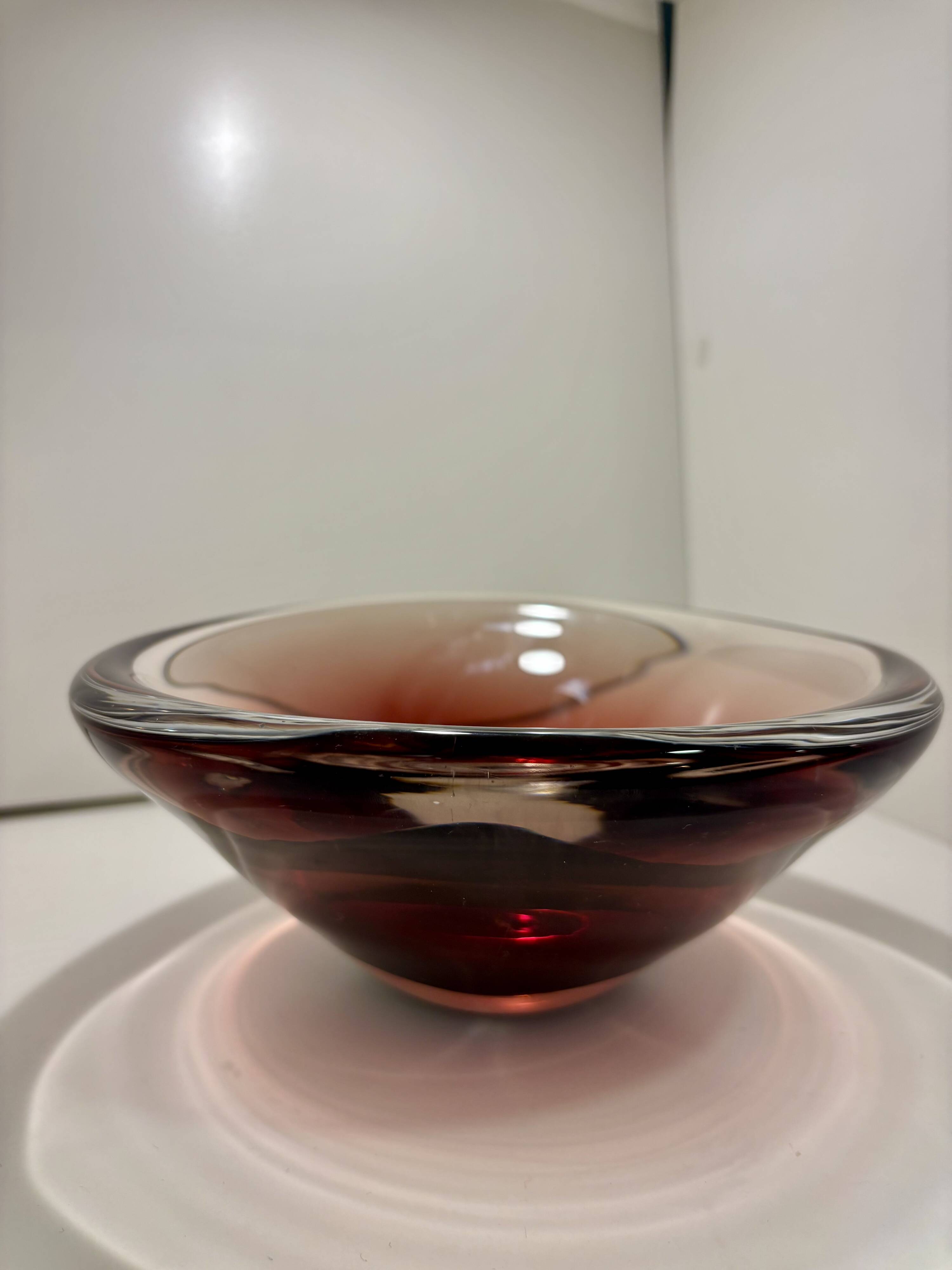 Glass bowl - Sven Palmqvist - Orrefors - Sweden - 1960