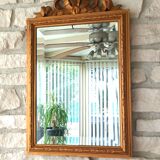 Mirror with, Louis XVI pediment