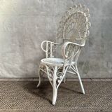 Emmanuelle armchair + footrest
