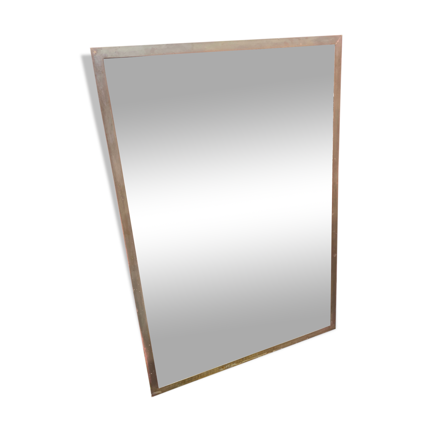 Brass mirror - 110x76cm