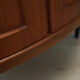 Mahogany corner cabinet, 1970s, Danish design, production: Denmark