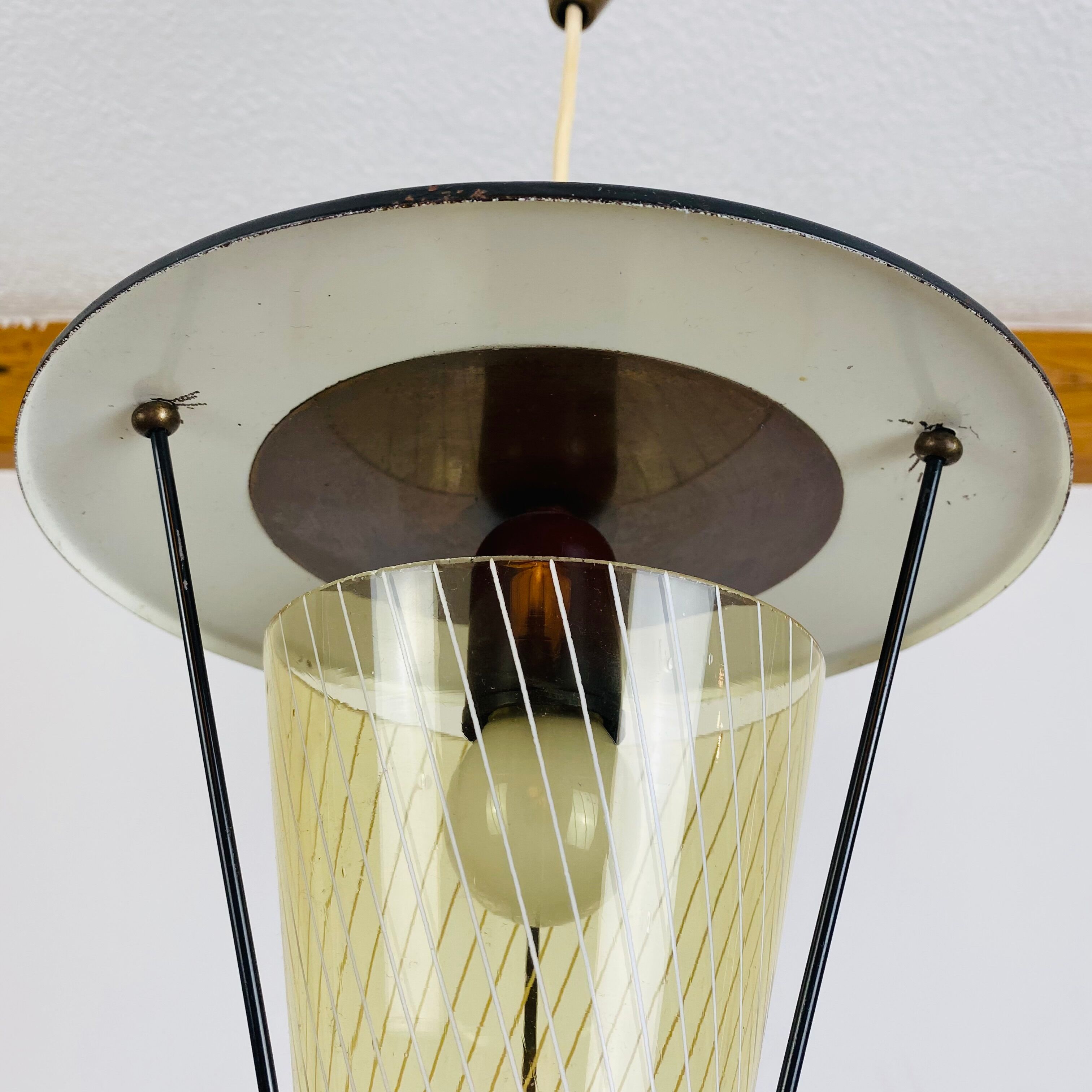 50s lantern pendant light