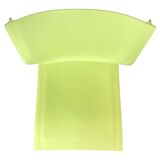 Philippe Starck, set of 8 French green chairs, design Slick XO