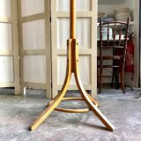 Parrot coat rack with 6 hooks in bent beech