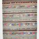 Grey & Brown Modern Mid Century Vintage Kilim Rug, 147x218 Cm