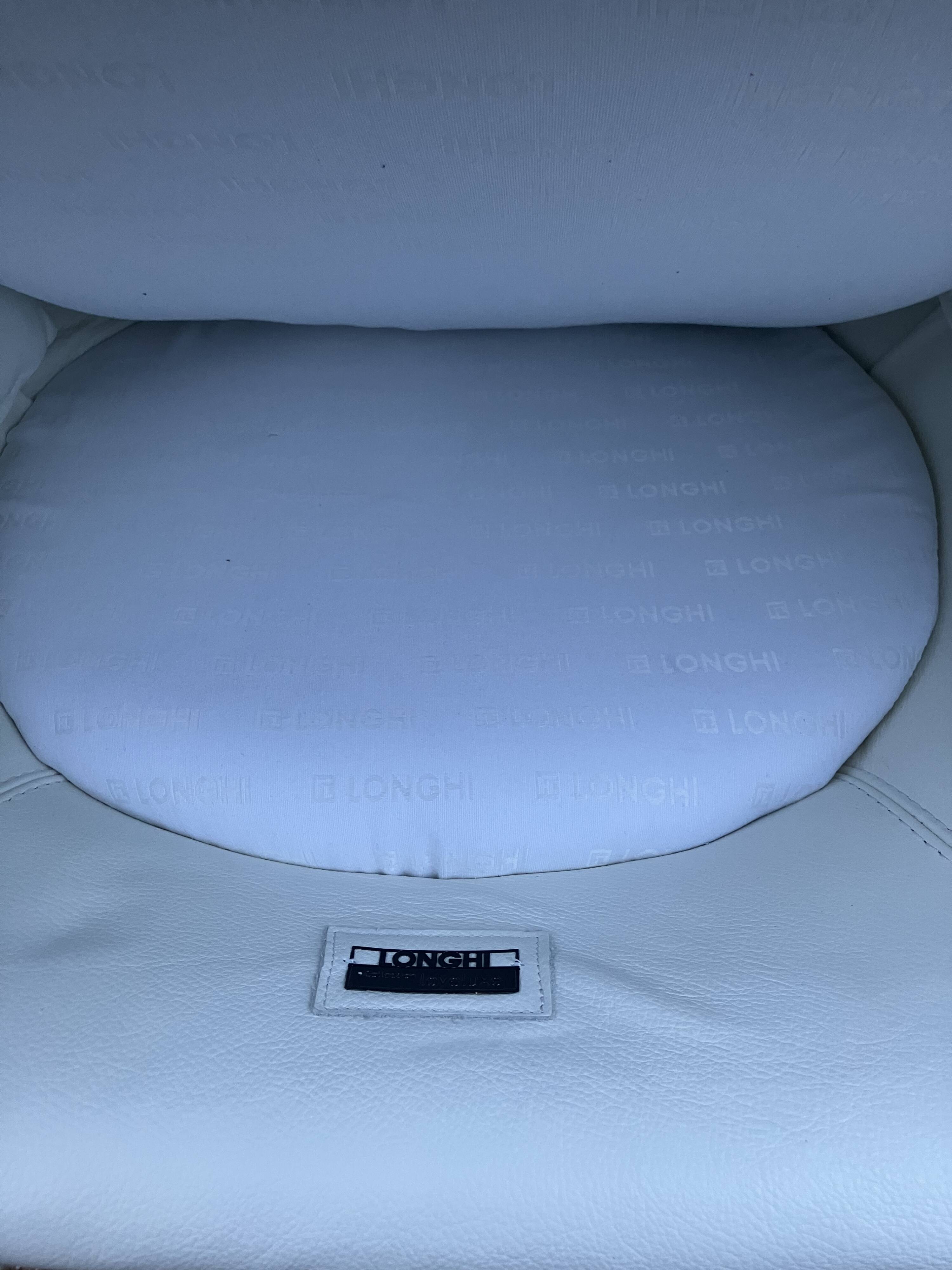 White Elda Joe Colombo chair Longhi, new condition!