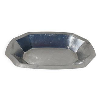 Guy Degrenne stainless steel art deco dish