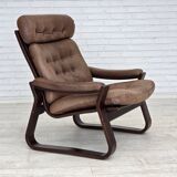 1970s, Danish design by Georg Thams, lounge chair, furniture leather.