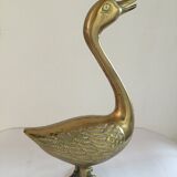 Duck in brass