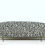 "Capri" curved three-seater sofa by Johannes Andersen, 1965