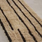 Handmade Beni Mrirt rug, size 75 x 300 cm