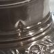 Crystal and solid silver shaker, neck brace and master's mark.