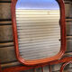 Wall coat rack in curved wood 1900 mahogany color